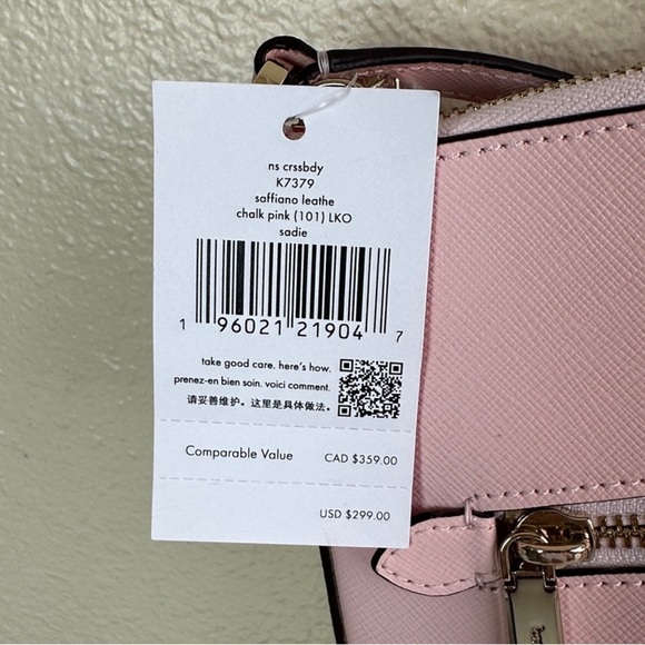 NWT Kate Spade  $299 NS Sadie Saffiano leather Crossbody Bag - Picture 2 of 9